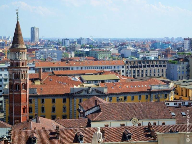 Черепичные крыши Милана