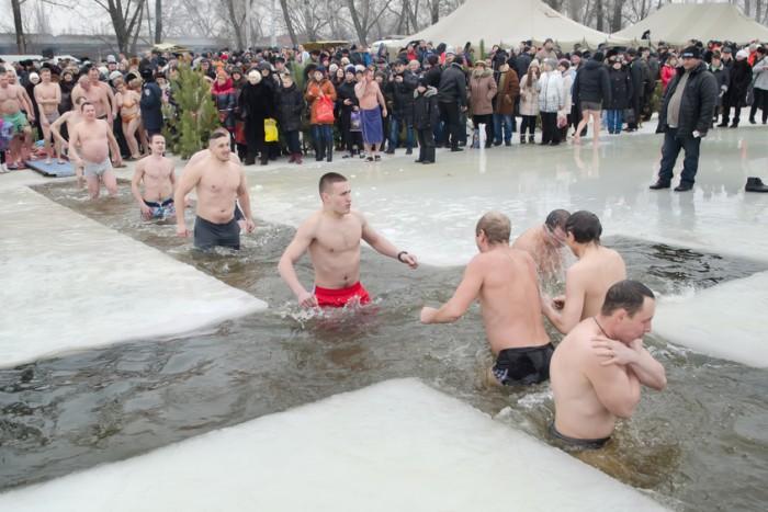 Крещение в Украине.
