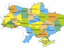 Украина карта