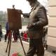 В Ужгороде открыли памятник художнику Игнатию Рошковичу